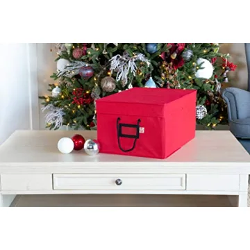 Secure Christmas Ornament Storage Box for 72 Ornaments
