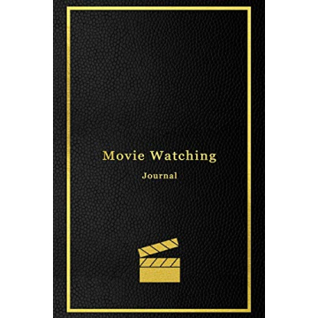 Movie Watching Journal: A personal film review log book diary for movie critics | Record your though...