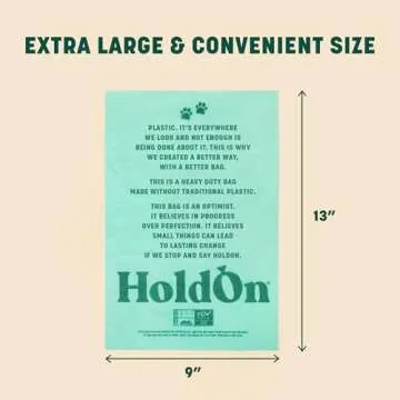 HoldOn Pet Waste Bags - Eco-Friendly & Durable 240 Count
