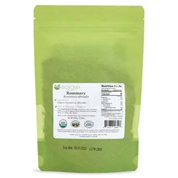 Biokoma Organic Rosemary Dried Leaves 100g - Pure Herbal Tea