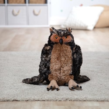 Melissa & Doug Giant Owl - Lifelike Stuffed Animal 17 inches