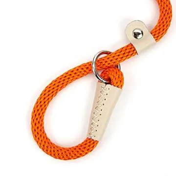 Careble Dog Leash Rope Slip Lead Nylon Pet Leashes Soft Thicken Handle Strong 6 Foot Slip On Collar Leash for Large Medium Dogs Small Puppy