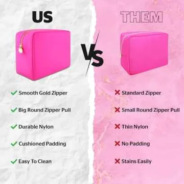 Stylish Handy Large Makeup Bag for Travel and Daily Use