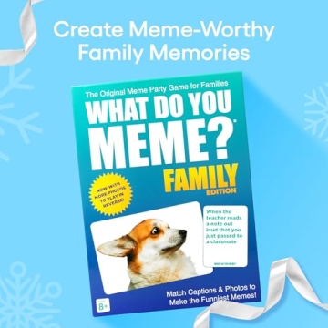 Family Edition What Do You Meme? - Fun for Kids 8+