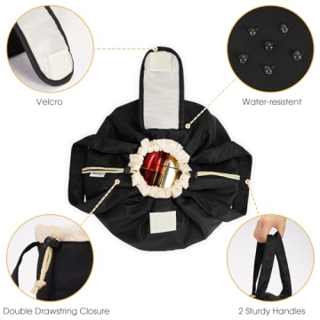 Stylish Barrel Makeup Bag - Ideal Travel Organizer