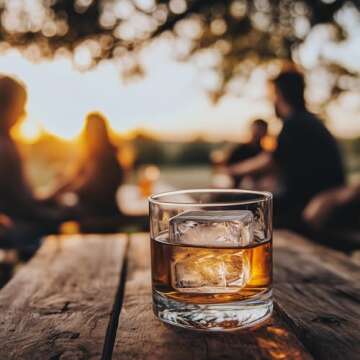 glacio Ice Cube Trays Silicone – Large Tray Molds for making 8 Giant Ice Cubes for Whiskey – 2 Pack