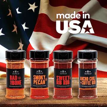 Ultimate Spice Lab BBQ Seasonings Set for Grilling