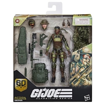 G.I. Joe 60th Anniversary Marine Sniper Collectible Figure
