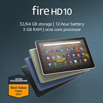 Amazon Fire HD 10 Tablet with Full HD Display