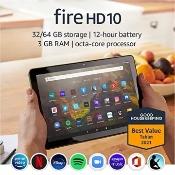 Amazon Fire HD 10 Tablet with Full HD Display