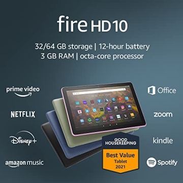 Amazon Fire HD 10 Tablet with Full HD Display