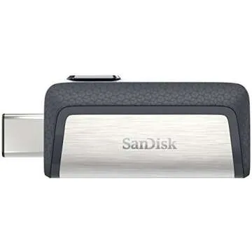 SanDisk Ultra 256GB Dual Drive USB Type-C Flash Drive Bundle