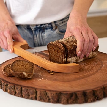 Premium Wooden Bread Bow Knife for Perfect Sourdough Slices