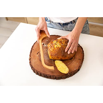 Premium Wooden Bread Bow Knife for Perfect Sourdough Slices