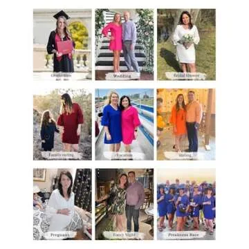 BELONGSCI Women's Mini Dress for Weddings and Summer