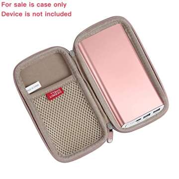 Hermitshell Hard Travel Case fits EnergyCell/POWERADD Pilot 4GS 12000mAh 8-Pin Input Portable Charge...