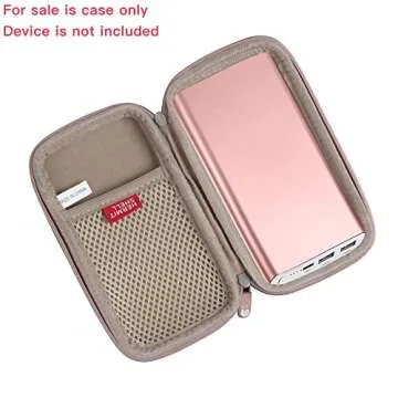 Hermitshell Hard Travel Case fits EnergyCell/POWERADD Pilot 4GS 12000mAh 8-Pin Input Portable Charge...