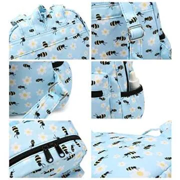 YiXiamo Cute Mini Tiny Backpack for Kids and Adults