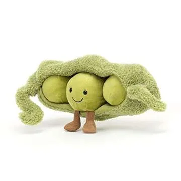 Jellycat Pea in a Pod Plush Toy - Soft Cuddly Fun