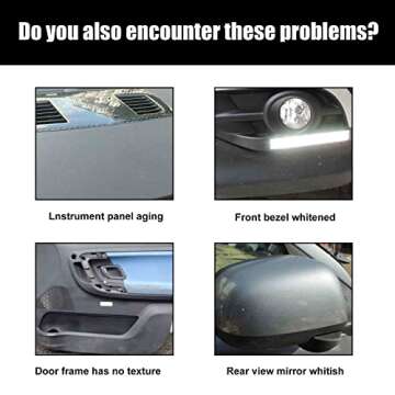 Crystal Coating for Car Plastic Parts - Restore & Protect with Ease