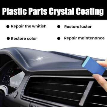 Crystal Coating for Car Plastics - Restore & Protect