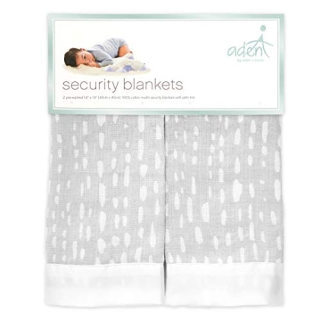 aden + anais Classic Cotton Muslin Security Blankets 2 Pack