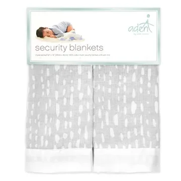 aden + anais Classic Cotton Muslin Security Blankets 2 Pack