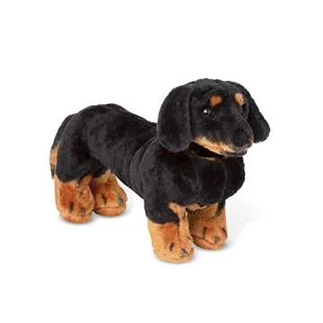 Melissa & Doug Giant Dachshund - Lifelike Stuffed Animal