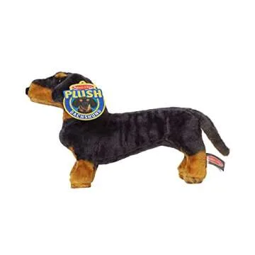 Melissa & Doug Giant Dachshund - Lifelike Stuffed Animal
