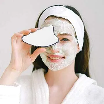 Wuyaoyao Stainless Steel Gua Sha Tool for Facial Massage