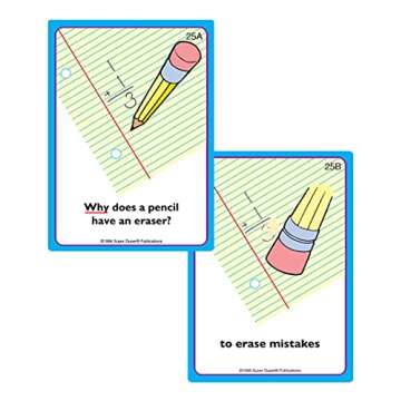 Super Duper Publications | Ask and Answer® Why Questions Fun Deck | Communication and Language Proc...