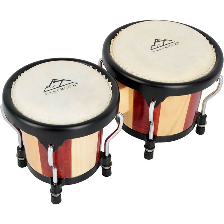 EastRock Bongo Drum Set - Perfect for All Skill Levels