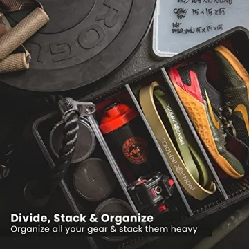 Durable SIDIO Pro Pack - Heavy Duty Stackable Storage Bins