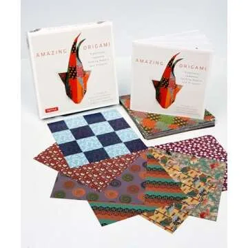 Amazing Origami Kit with 144 Papers and Creative Projects