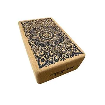 YOGA DESIGN LAB | The Cork Block | Eco Friendly Luxury | Superior Grip and Strength | Natural