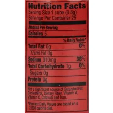 Herbox Bouillon Cubes Beef 25 cubes, 3.2500-ounces (Pack of6)