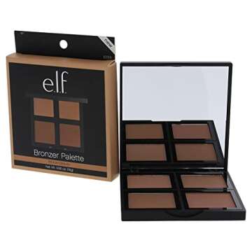 e.l.f. Bronzer Palette - Vegan Contour & Highlighting Makeup