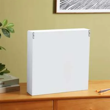 Gisafai Wooden Paint Organizer - Wall Mounted Storage Rack