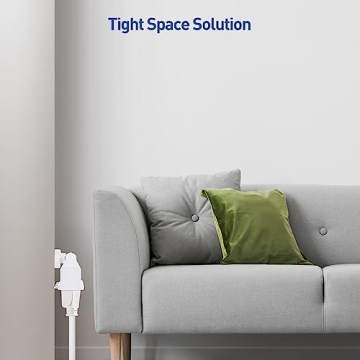 Cable Matters 3 Outlet Swivel Plug Adapter for All Devices