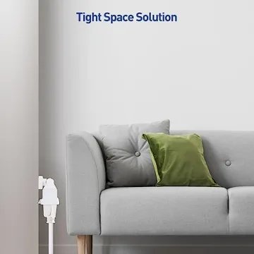 Cable Matters 3 Outlet Swivel Plug Adapter for All Devices