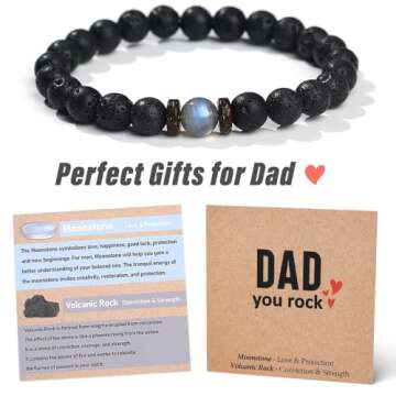 Unique & Meaningful Father's Day Beaded Bracelet for Dads