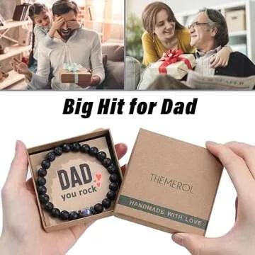 Unique Father's Day Beaded Bracelet for Dads Who Have Everything