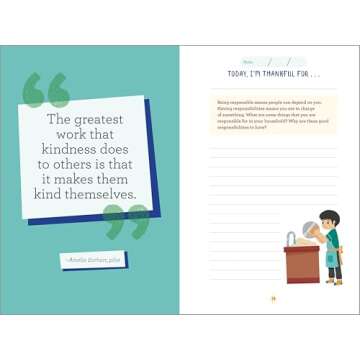 Gratitude Journal for Kids: Fun 5-Minute Positivity Prompts