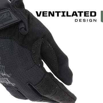 Mechanix Wear Tactical Specialty Vent Gloves for High Dexterity Work