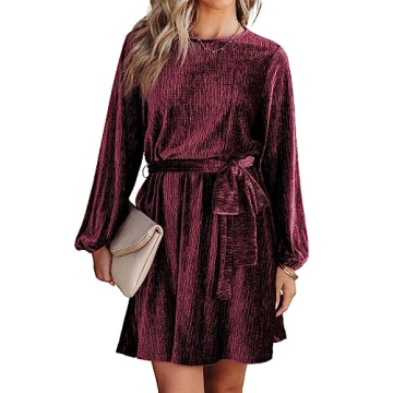 Elegant Happy Sailed Velvet Cocktail Dress for Women