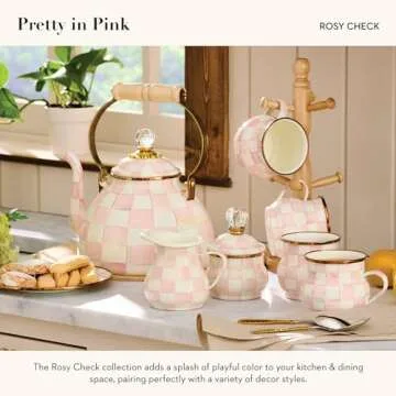 MacKenzie-Childs Enamel Serving Bowl for Entertaining