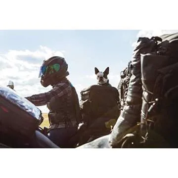 Kuryakyn 5288 Grand Pet Palace: Portable Weather Resistant Motorcycle Dog/Cat Carrier Crate for Luggage Rack or Passenger Seat with Sissy Bar Straps, Black 35 lbs Capacity