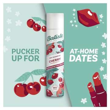 Batiste Dry Shampoo, Cherry Fragrance, 6.73 fl. oz.