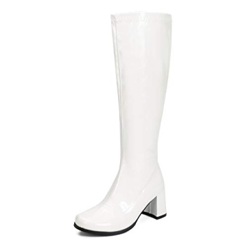 LIURUIJIA Women's Knee High Gogo Boots for Events