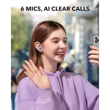 Soundcore P40i Wireless Earbuds: 60H Battery & ANC